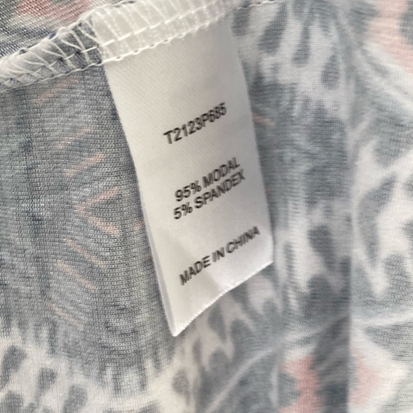 NWT Lemon Tart Shania Stitch Fix v-neck maxi dress abstract print Size XL - Picture 10 of 11